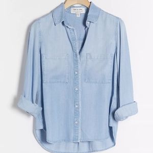 Cloth & Stone Button Down denim shirt